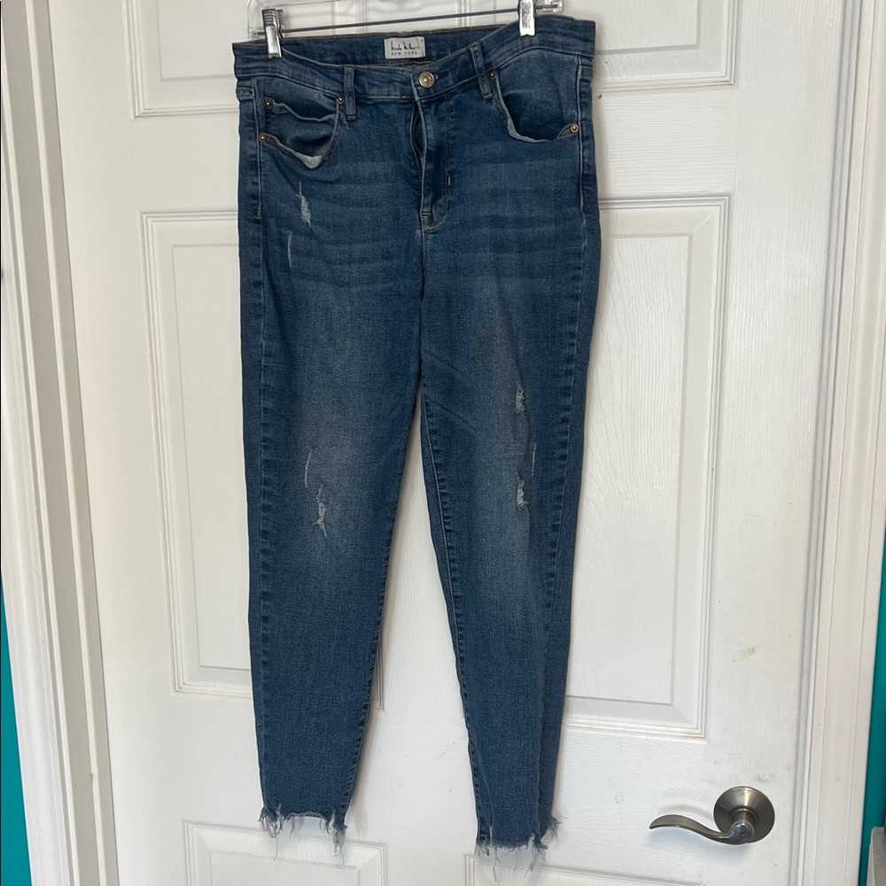 Nicole Miller Dark Blue Skinny Jeans